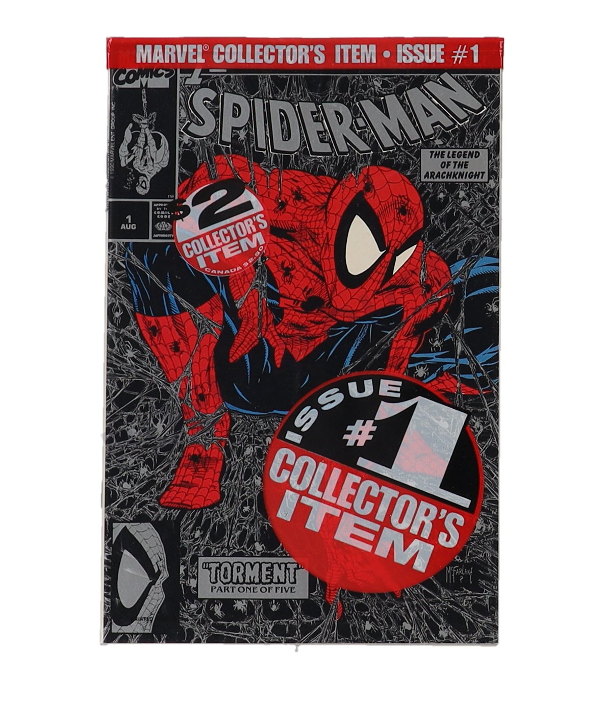 Spider-Man #1 (Marvel, 1990) — Raw Copy
