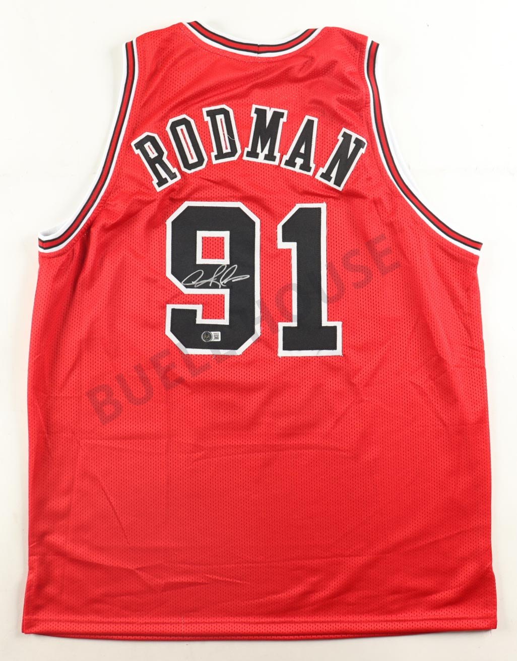 Dennis Rodman Signed Jersey