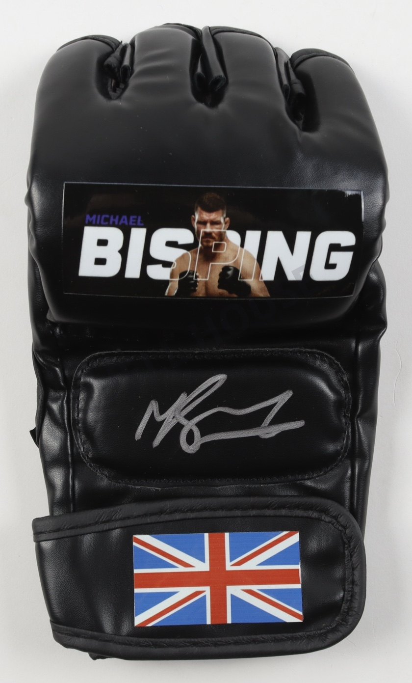 Michael Bisping Signed Custom UK MMA Glove