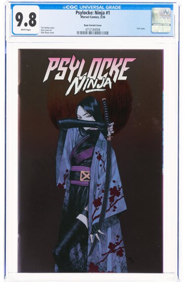 Psylocke: Ninja #1 Ruan Variant (Marvel, 2026) — CGC 9.8