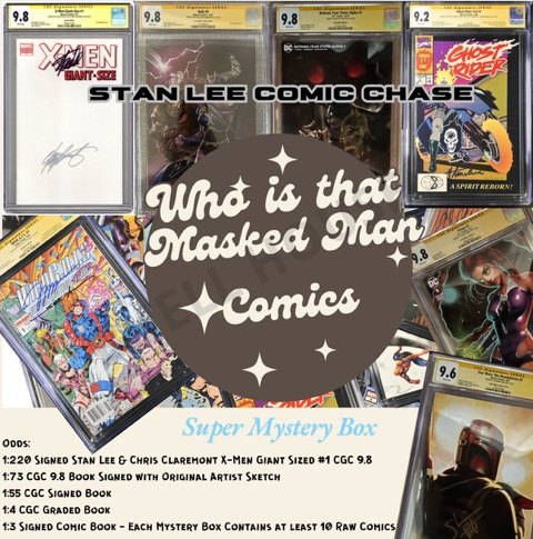 Stan Lee Comic Chase Mystery Box Pack