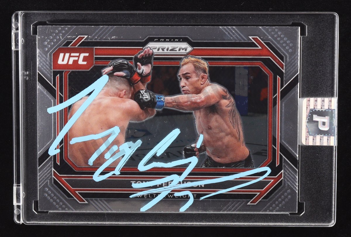 Tony Ferguson Signed 2023 Panini Prizm UFC #43